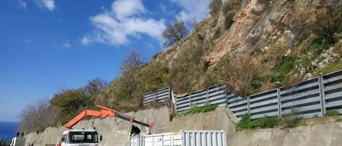 Frana sulla 107, riaperto al traffico il tratto tra Paola e San Fili