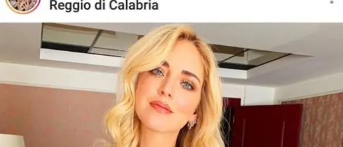 Chiara Ferragni in Calabria rilancia la sua visita su Instagram: «Prima volta qui»