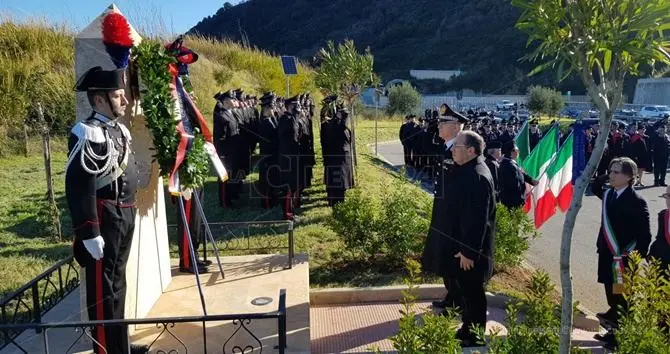 A Reggio lo struggente ricordo dei carabinieri Fava e Garofalo uccisi 25 anni fa