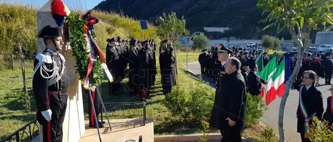 A Reggio lo struggente ricordo dei carabinieri Fava e Garofalo uccisi 25 anni fa