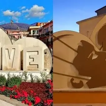 San Lucido, è polemica sulla scultura dedicata all'amore
