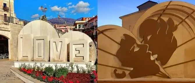 San Lucido, è polemica sulla scultura dedicata all'amore