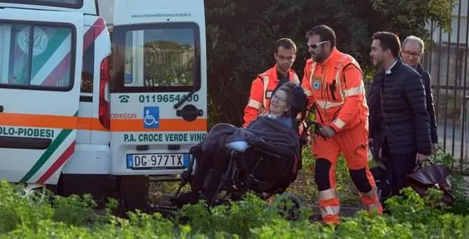 Morta la donna tetraplegica dopo il caos in piazza San Carlo a Torino