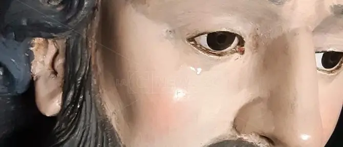 Lacrime sulla statua di San Francesco, il vescovo valuta la nomina di esperti