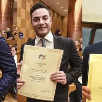 Calabresi vincenti, tre giovani neo laureati premiati a Roma