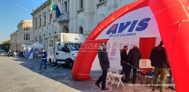 Emergenza sangue a Reggio, oggi giornata straordinaria di raccolta