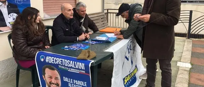 Nel regno di Lucano la Lega scalda i motori, pronta già la lista