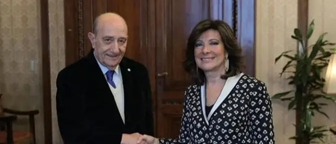 Infanzia, il presidente Unicef Samengo ricevuto al Senato