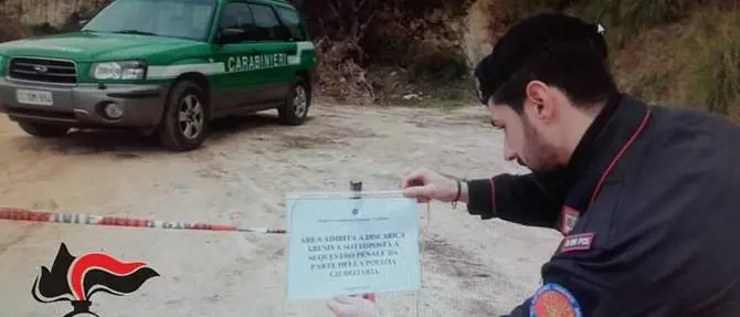 Sequestrata discarica abusiva nel Vibonese