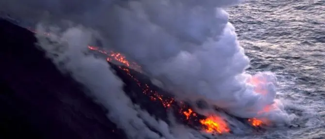 Dallo Stromboli si generò uno tsunami che arrivò fino a Napoli