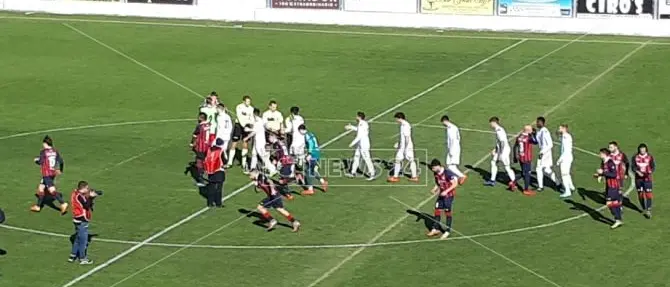 L’arbitro stende la Vibonese: al “Razza” passa il Rieti