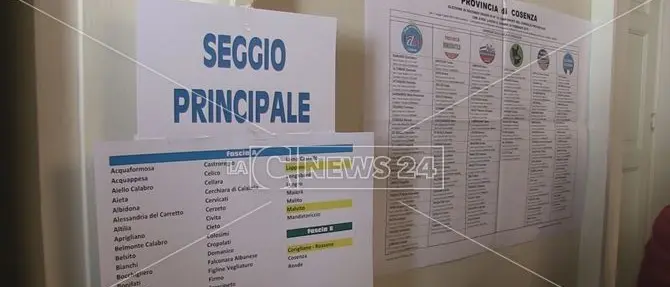 Provinciali a Cosenza, tutte le preferenze ottenute dai candidati