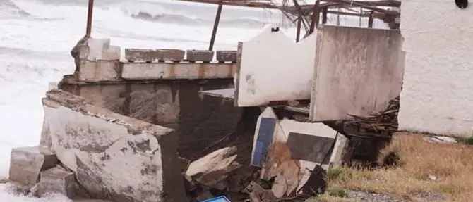 Lungomare devastato a Bovalino, il sindaco chiede lo stato di calamità