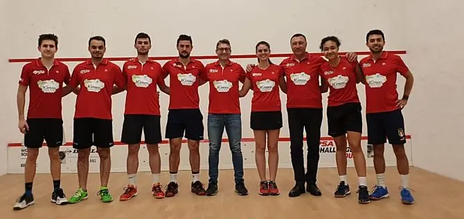 Campionato italiano assoluto di Squash, trionfa la Calabria