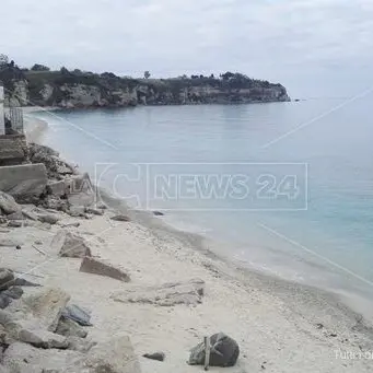 Tropea, lavori sul lungomare ancora fermi: revoca vicina per la ditta?