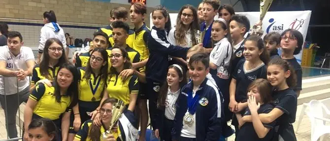 Nuoto, i ragazzi della Penta Vibo campioni regionali d'inverno