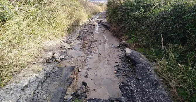 Viabilità al collasso a Caraffa: «Periferie abbandonate»