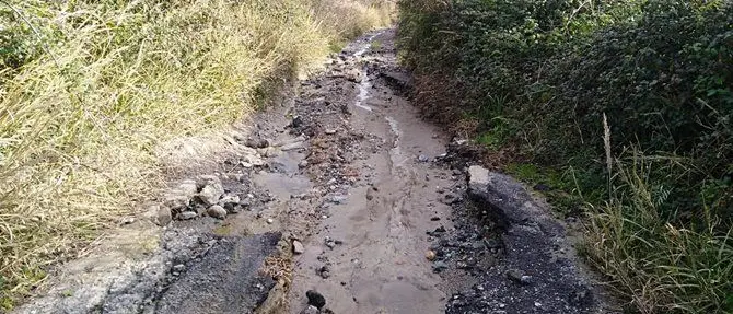 Viabilità al collasso a Caraffa: «Periferie abbandonate»