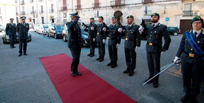 Guardia di finanza, il comandante interregionale in visita a Catanzaro