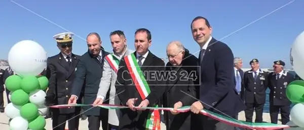Villa San Giovanni, inaugurato il porto turistico più importante dello Stretto