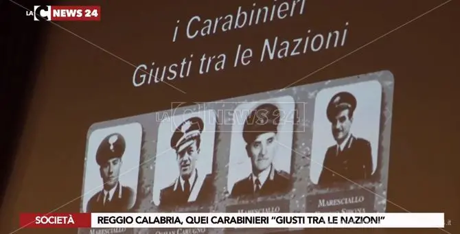 Reggio ricorda quattro carabinieri “Giusti tra le Nazioni”