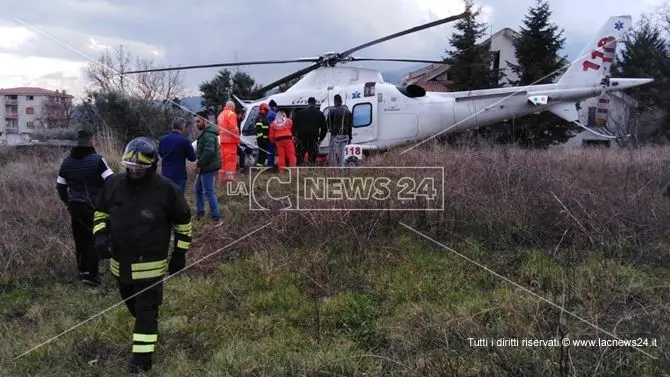 Castrovillari, travolto dalla motozappa perde una gamba