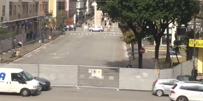 Cosenza, chiuso al traffico anche il primo tratto di Corso Mazzini