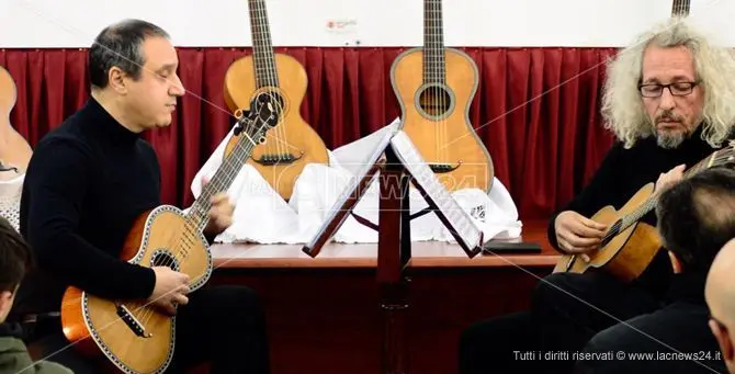 “The early guitar duo”, la musica ottocentesca incanta Nicotera