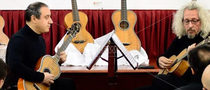 “The early guitar duo”, la musica ottocentesca incanta Nicotera