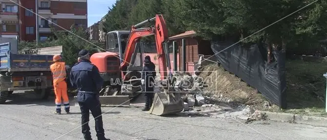 Cosenza, Orgoglio brutio: «La demolizione a Serra Spiga? Solo pubblicità»