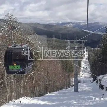 La Sila imbiancata si prepara ad un weekend pieno di turisti