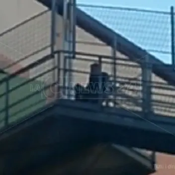 Minaccia di buttarsi dal tetto dell'ospedale, paura a Corigliano