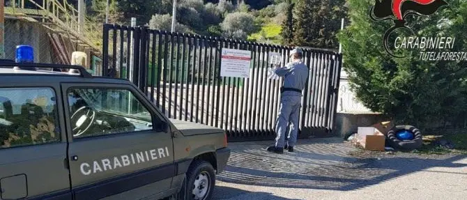 Sequestrate due isole ecologiche nel Cosentino