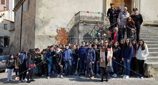 Un albero della legalità a San Pietro in Guarano