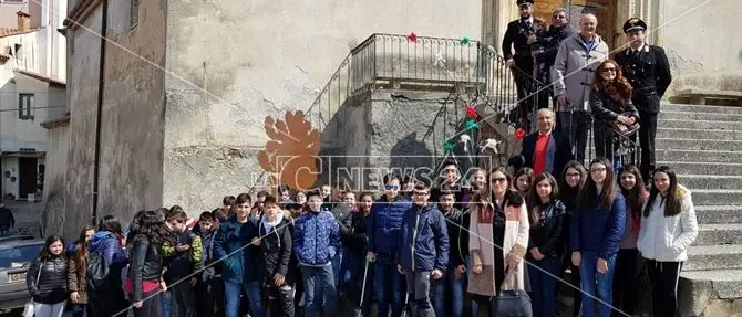 Un albero della legalità a San Pietro in Guarano