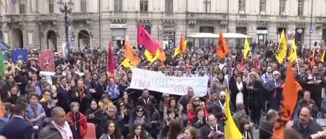 Il grido di dolore dei familiari delle vittime di mafia: «Giustizia e verità»