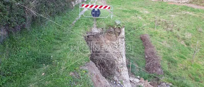 Lamezia, quella frazione isolata da una frana e dimenticata