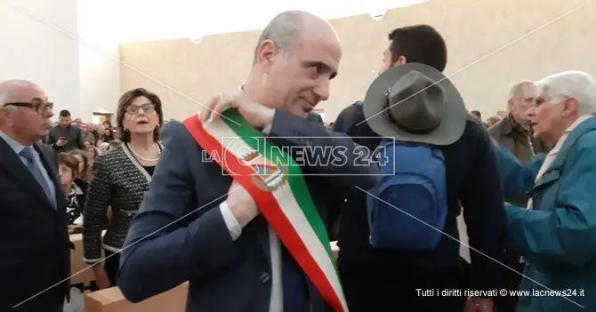 Lamezia, il commissario Fusaro all'inaugurazione della Chiesa di San Benedetto