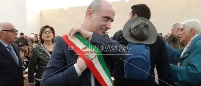 Lamezia, il commissario Fusaro all'inaugurazione della Chiesa di San Benedetto