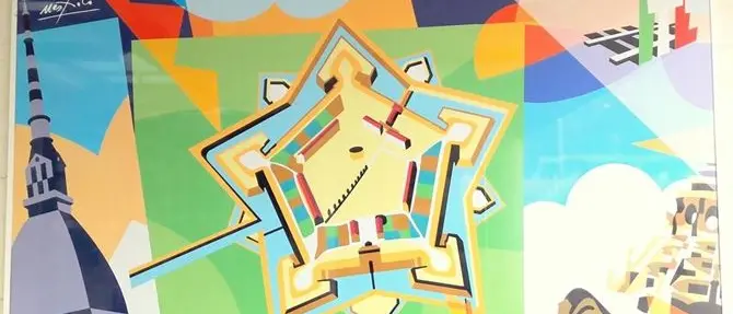 I colori del maestro Ugo Nespolo in una mostra a Cosenza