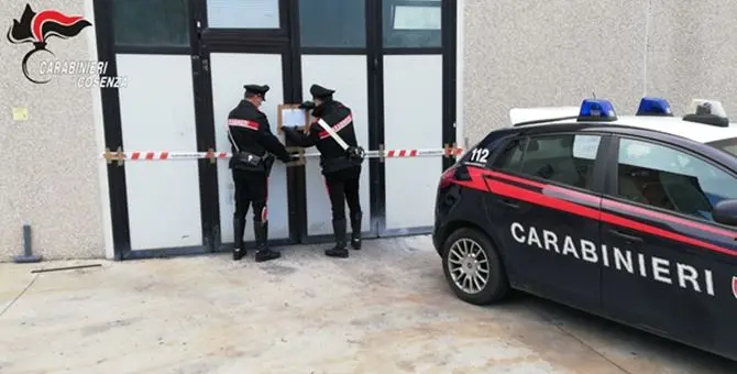 Scarichi industriali nel torrente, sequestrato un impianto a Fuscaldo