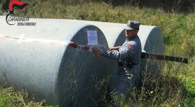 Corigliano-Rossano, sequestrata una discarica: due denunce