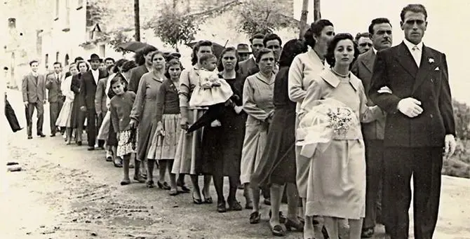 Quando in Calabria alla prima notte di nozze “assisteva” tutto il paese