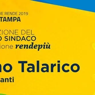 Elezioni a Rende, Mimmo Talarico si presenta alla città