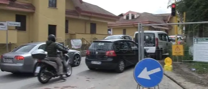 Cosenza, lavori in corso a contrada Serra Spiga… ed è subito caos