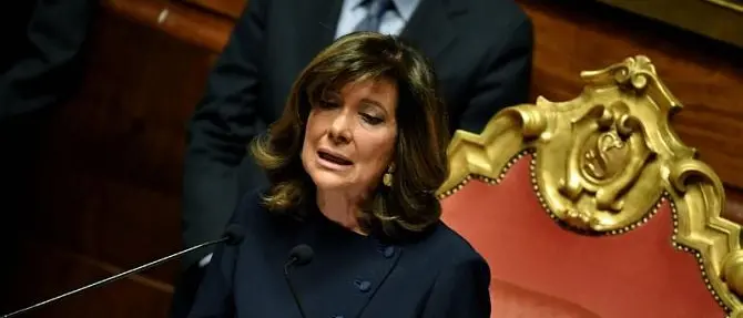 La presidente del Senato Casellati eletta Miss in Calabria nel ‘71