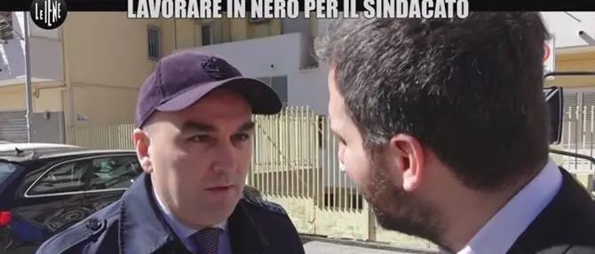Crotone, Le Iene contro la Cgil: c'è chi lavora in nero per il sindacato
