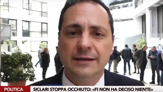 Regionali, Siclari stoppa Occhiuto: «Forza Italia non ha deciso» -VIDEO