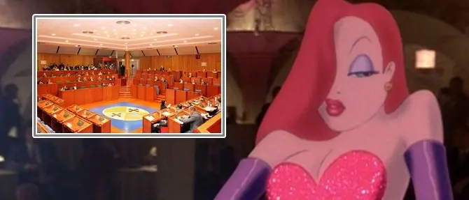 Vitalizi, scatta l’effetto Jessica Rabbit: «Non è colpa nostra, è la legge»