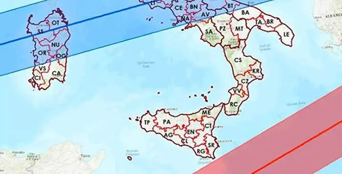 Il satellite cinese fuori controllo non cadrà sulla Calabria